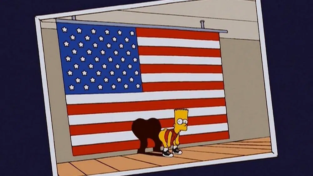 Imagen 1 del episodio La bandera de Bart
